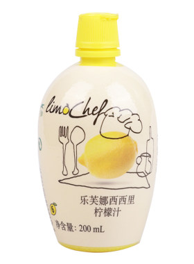 乐芙娜西西里柠檬汁200ml