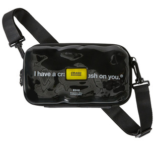 Crash BaggageMSGM【联名款】斜挎包男胸包潮牌女包包挎包相机包