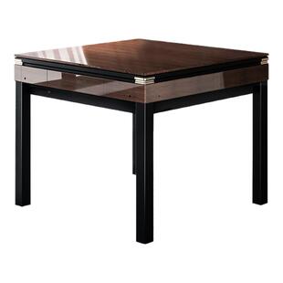 丽雀 新款全自动麻将机家用木纹折叠低音电动棋牌麻将餐桌