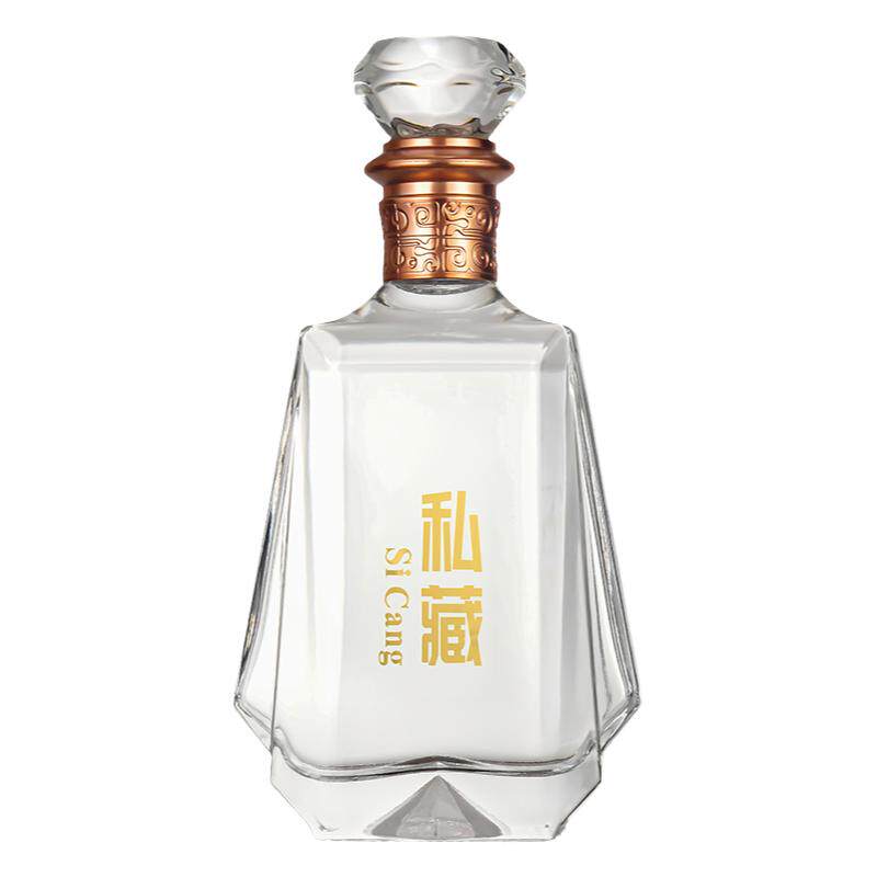 高端酒瓶无铅玻璃瓶密封空瓶酒壶