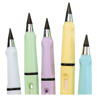 黑科技不用削换头铅笔免削写不完永恒铅笔学生正姿钢笔式写字铅笔