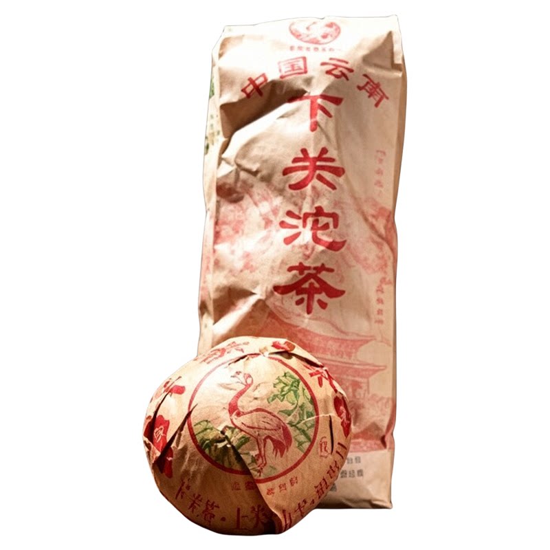 下关沱茶生茶下关甲沱二十年老茶