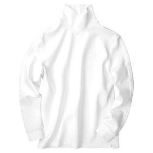 MrBu布先生热胆长袖T恤男款可翻高领冬季纯色加厚高级时尚KT15770