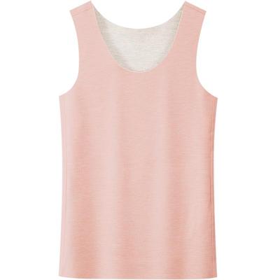 德绒发热纤维羊毛蚕丝女保暖背心