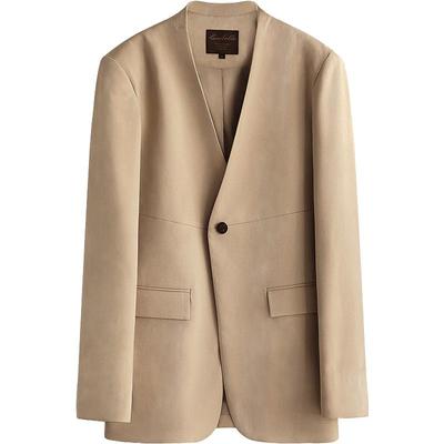 COCOBELLA简约一粒扣西装