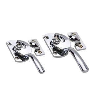 304不锈钢旋转紧迫式把手密封压紧门扣锁扣冷库门电柜门明装拉手