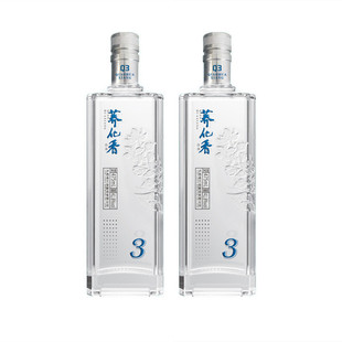 兰益荞化香Q3苦荞酒荞花香白酒云南特产泸西县产475ML*3瓶礼盒装