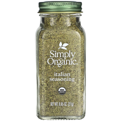 美国Simply Organic意大利通用烧烤意面披萨西餐牛排健身调味料