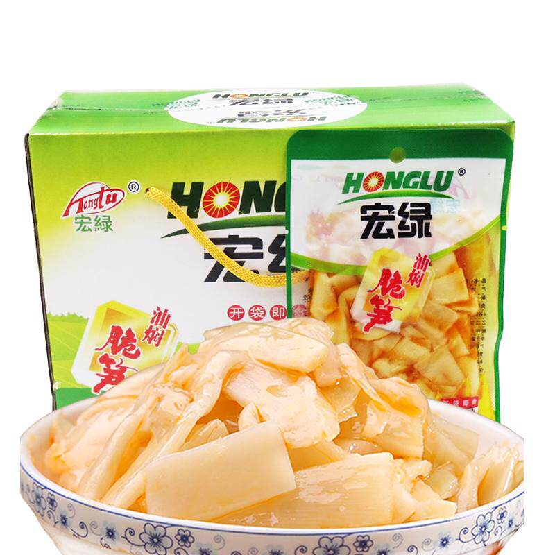 宏绿油焖脆笋70g*30包香脆咸菜