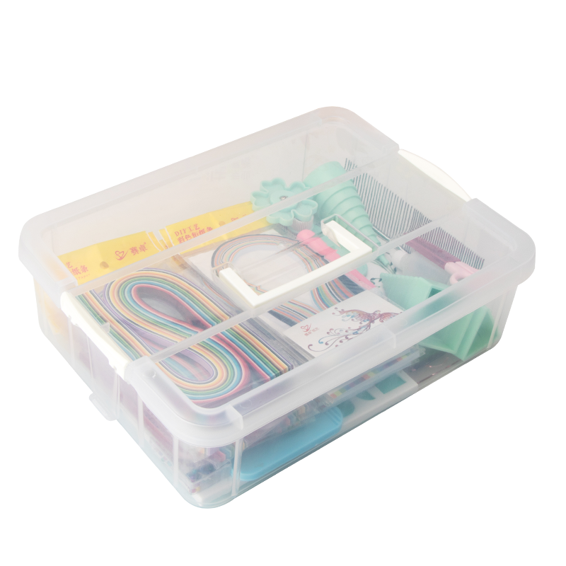 赛卓浮光初夏教师节礼物立体衍纸画九宫格小清新花朵衍纸手工diy材料包衍纸作品立体中空多格相框ins风礼品