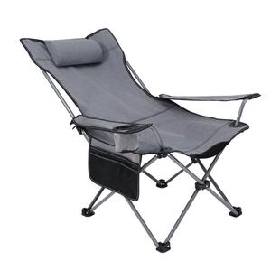 户外折叠椅子便捷午休靠背可躺办公室午睡凳子钓鱼露营躺椅沙滩椅