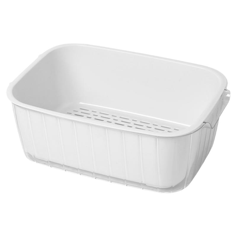 日本双层沥水篮置物篮