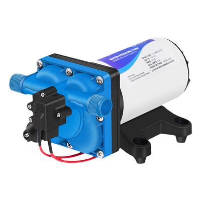 42款12V24V直流电动静音四腔隔膜泵灌溉自吸抽水泵房车游艇增压泵