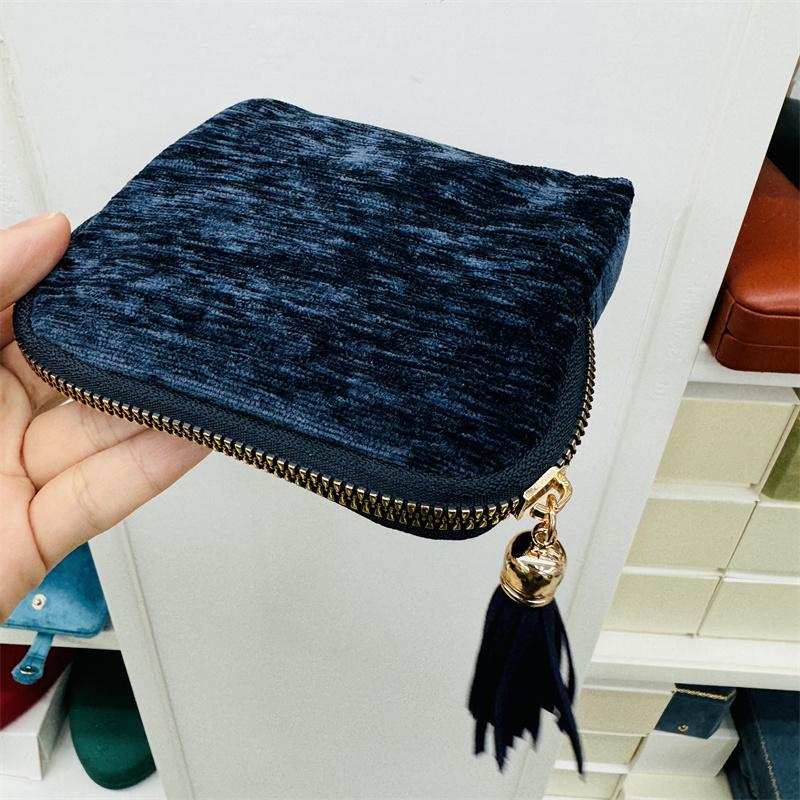 2025新款珍珠项炼手炼首饰品收纳袋包高档级旅行便携拉炼包邮