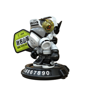 WASA变色龙车载龙系列手办盲盒潮玩停车牌摆件桌搭男生车内公仔