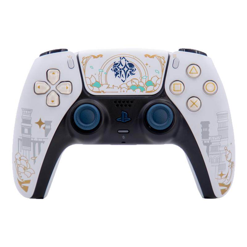 PS5手柄tmr电磁摇杆原神主题游戏ds5二手原装DIY改装手柄换壳
