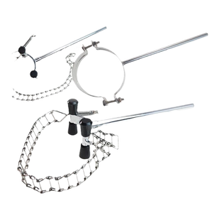 柱形夹颈部夹不锈钢固定夹圆柱形夹子反应釜配件万用链夹120mm110mm150mm160mm180mm85mm230mm