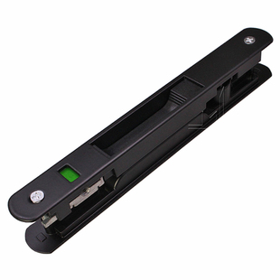 90铝合金门窗钩锁断桥铝推拉门双面条形锁移窗户勾锁阳台移门锁扣