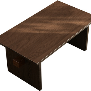 仿木纹胡桃色餐桌垫防水防油防烫免洗桌布高级感茶几桌面保护垫