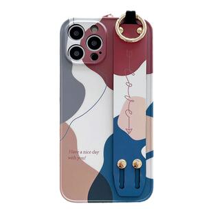 隐形支架iPhone15ProMax手机壳新款磨砂14Pro高级感13手环12腕带11手环潮牌防摔个性时尚背带保护套ins风轻奢