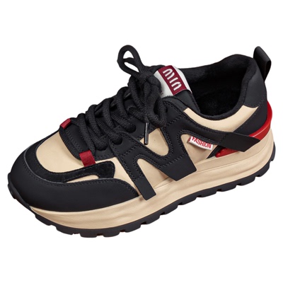 大丫丫大码女鞋时尚保暖款休闲鞋