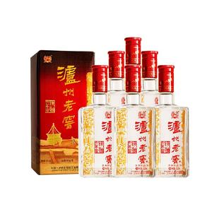 【年货甄选】泸州老窖六年窖头曲52度整箱装浓香型白酒内含礼袋