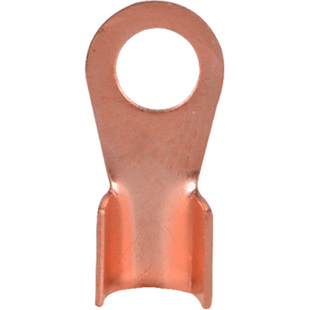 紫铜OT开口铜鼻子 铜线鼻子接头压线扣线耳铜片接线端子10A-300A