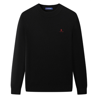 梦特娇男士羊毛衫加厚保暖