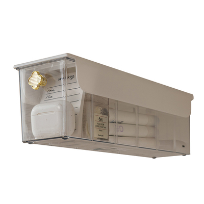 亿美家品桌下抽屉隐形收纳盒分格