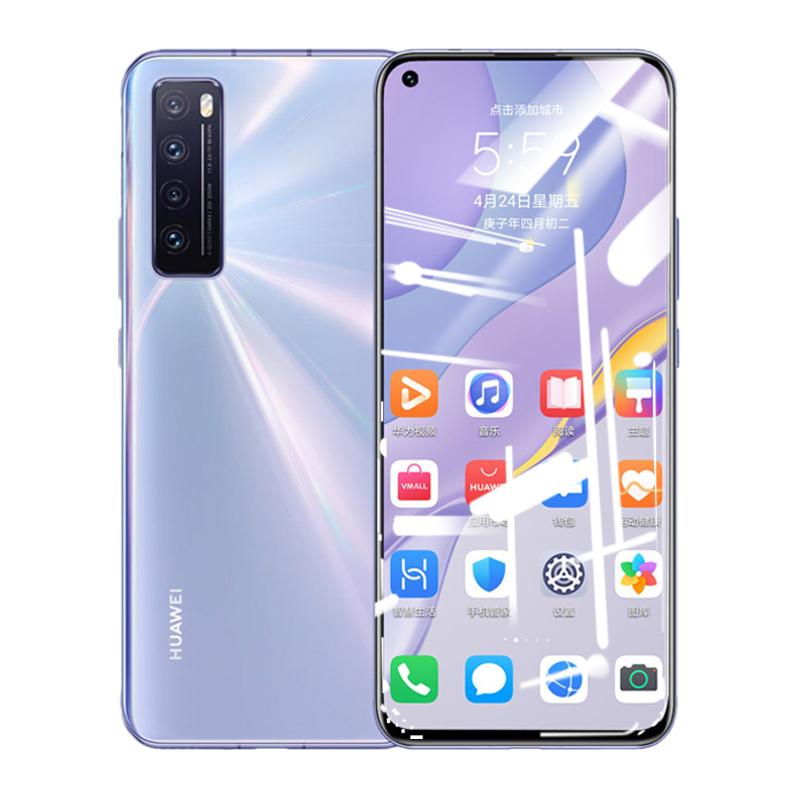 适用华为nova7钢化膜nova7SE全屏nove8se无白边NOVA7se活力版抗蓝光手机膜防爆防指纹huawei覆盖nova屏保贴膜