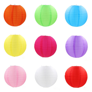 户外彩色防水防晒布灯笼 元宵室外布景装饰绸布灯笼 防雨彩色灯罩