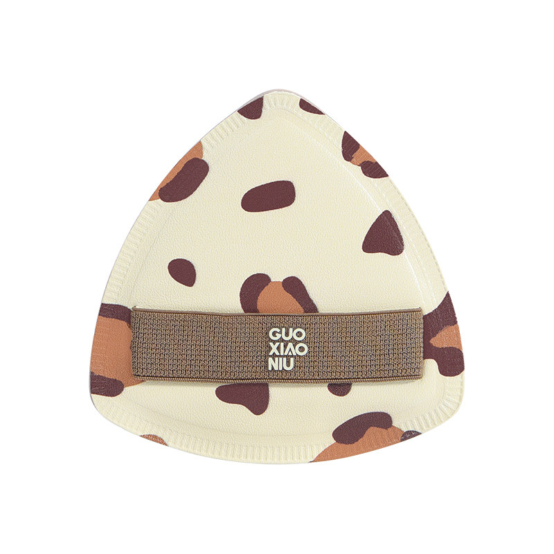 郭小妞豹纹棉花糖粉扑气垫超软上妆工具干湿两用粉底液专用海绵