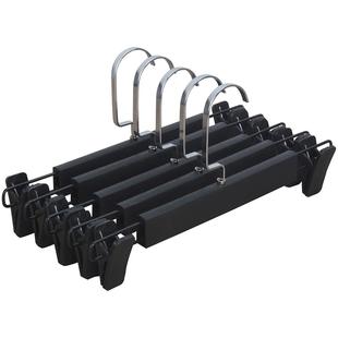 防滑塑料衣架裤架裤夹子裙夹服装店晾衣架裤夹晾晒衣挂钩衣架批发