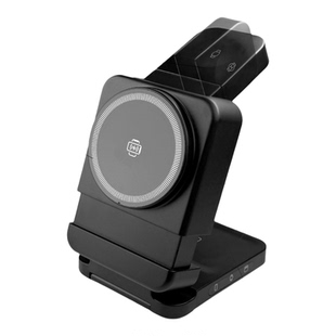 三合一无线充电器可折叠通用适用苹果手表iPhone17华为Mate80ProPura90手机Watch5GT6手表耳机多功能快充支架