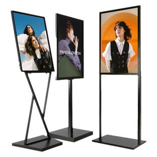 立架广告牌展示牌kt板展架迎宾海报立式落地式支架指示立牌水牌