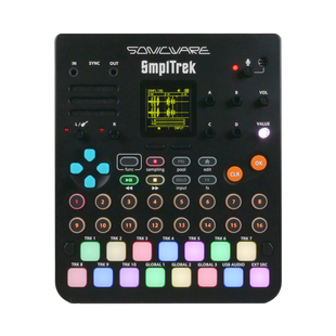 SONICWARE SmplTrek 便携式独立音乐制作站采样器音序器合成器