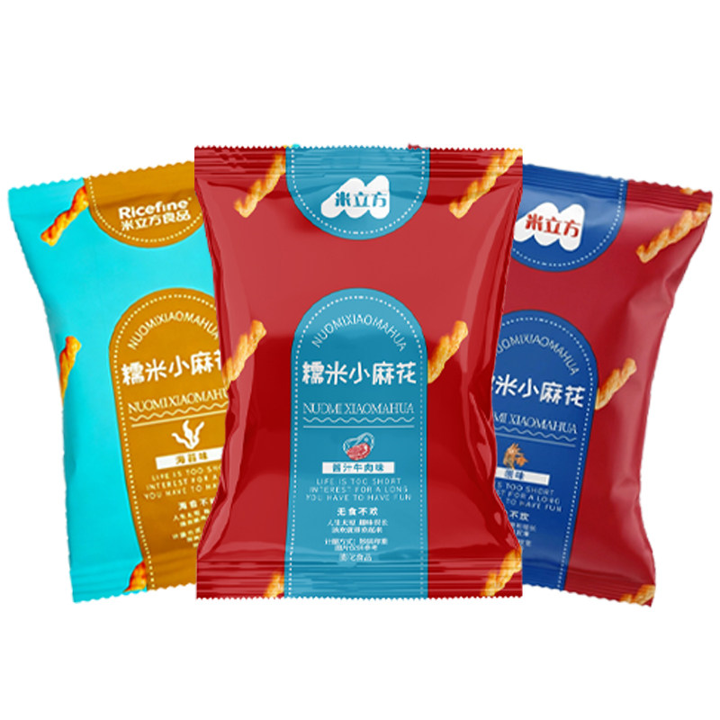 米立方糯米小麻花零食休闲食品