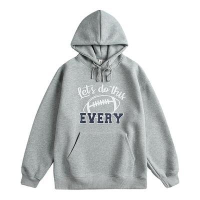 连帽BDCT休闲印花卫衣