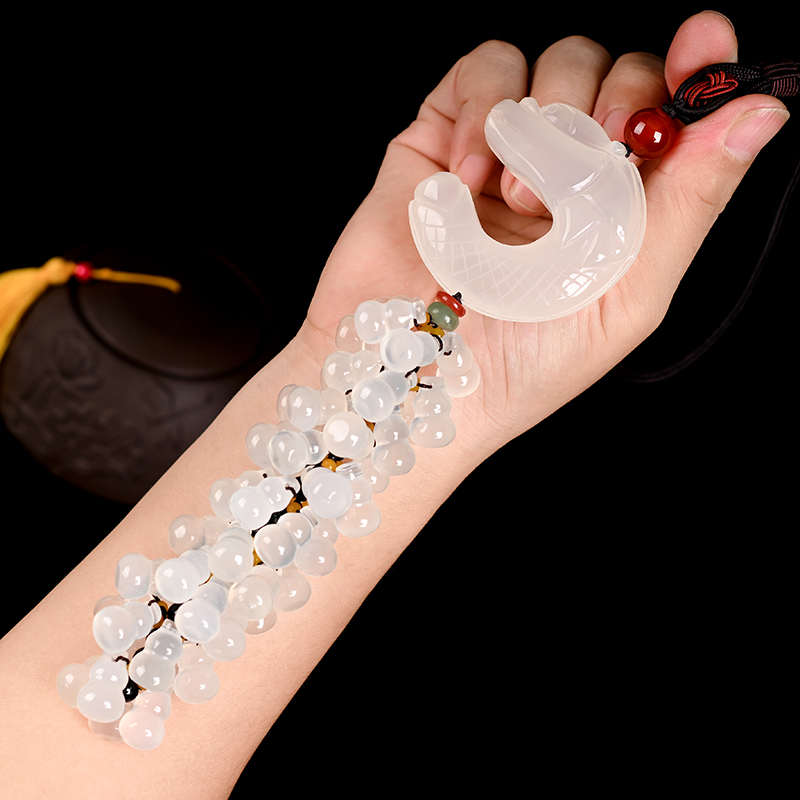 汽车挂件吊坠车载玉龙葫芦吊饰男小车上装饰品创意车内挂饰高档女