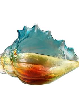 可爱网红ins风创意入门玄关办公桌装饰艺术海螺工艺品摆件高级小