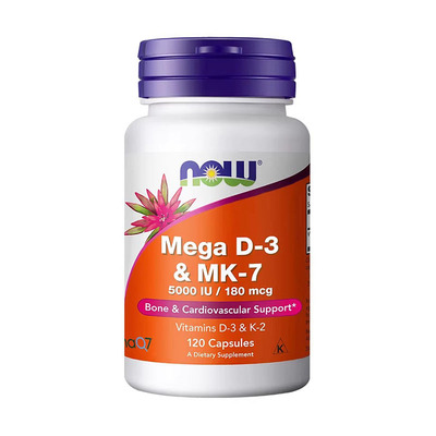 美国进口诺奥now维生素D3/K2胶囊