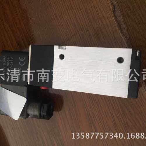 3K25D-L8 L6 L10 AC220V DC24V电磁阀电控换向阀单电控管接式电阀