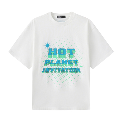 HOTPLANET美式复古印花短袖T恤
