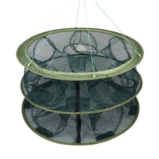 折叠鱼网虾笼捕鱼笼神器龙虾网渔网笼子黄鳝螃蟹工具只进不出虾网