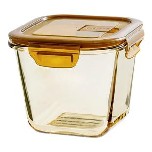 日本泡菜专用盒家用食品级泡菜保鲜盒玻璃密封罐子辣白菜泡菜坛子