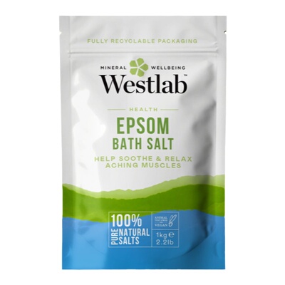英国Westlab Epsom Bath Salt泻盐硫酸镁泡澡沐浴盐 国内现货
