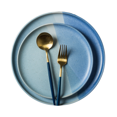 牛排盘沙拉水果盘拍照好看