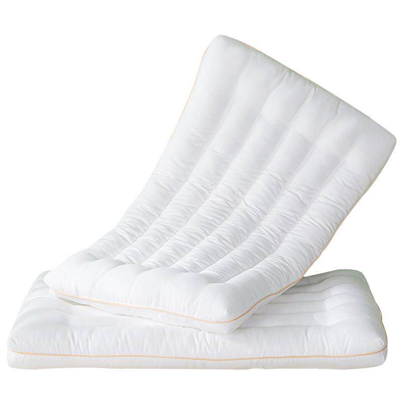 富安娜出品馨而乐学生枕芯抑菌防螨低枕头可水洗儿童矮枕学生宿舍