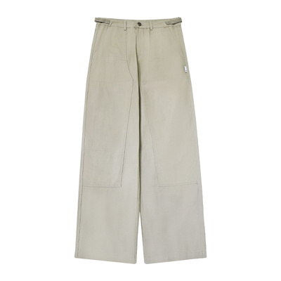 双口袋设计工装裤PMET直筒裤工装