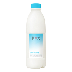 简爱酸奶家庭装原味1080g